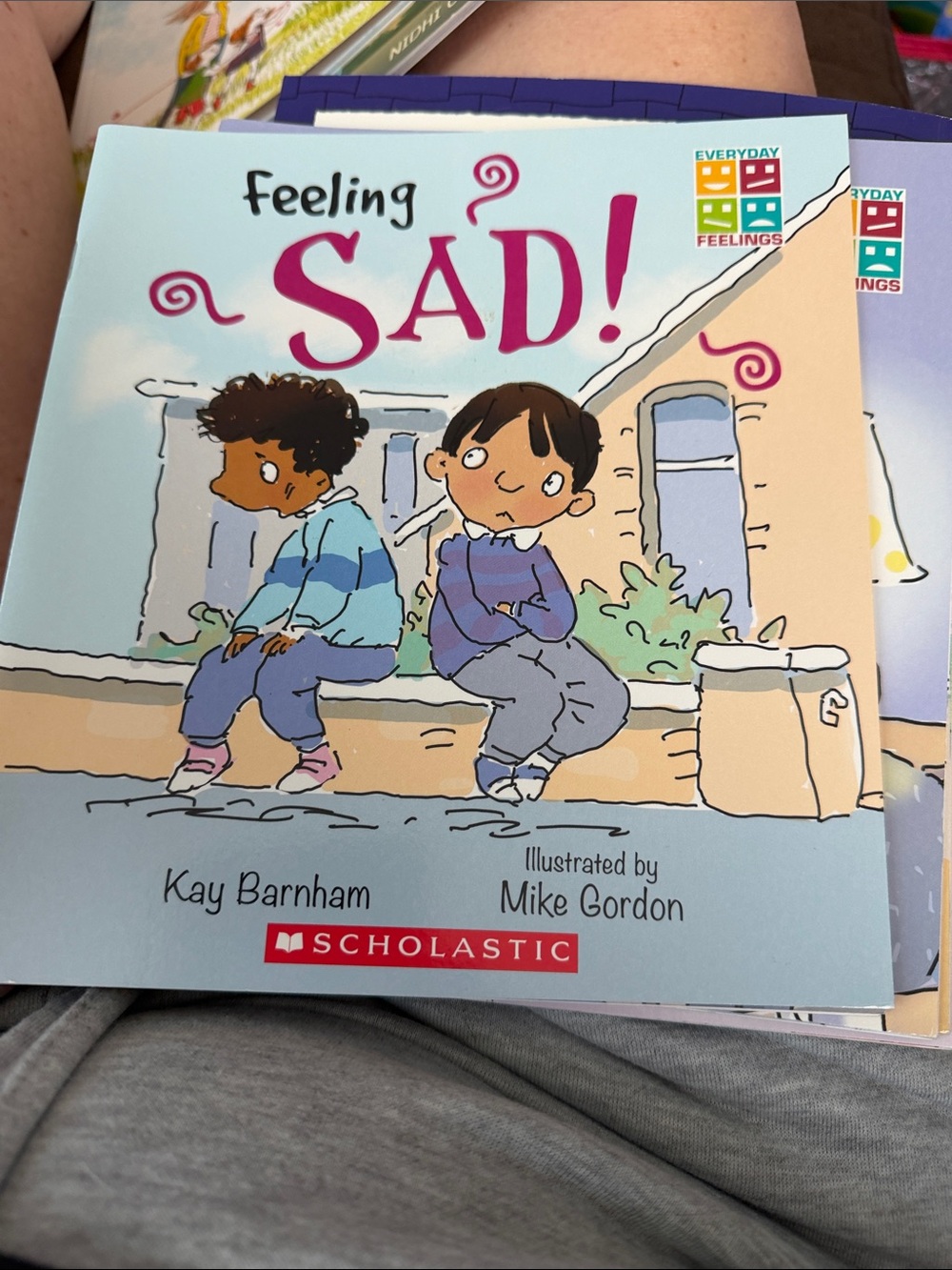 5 Feelings books for kids.